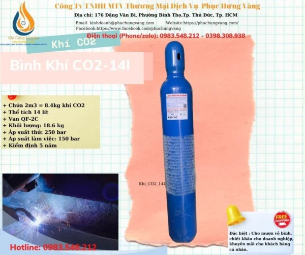 Mo trả khí Co2