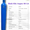 Khí Argon Bình 40 Lít – Bình Có Kiểm Định 16 Thông Số Bình Argon 40 Lit