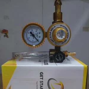 Đồng Hồ Argon - Get Star Weld 11 Get Star Weld Argon Regulator GS-191A
