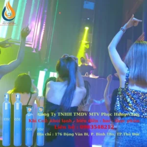 Khí Co2 Gun Party Wedding Dj Gas Column Gun Smoke Jet Fog Machine Gun 8 Co2 Tạo Cột Khói Event Party