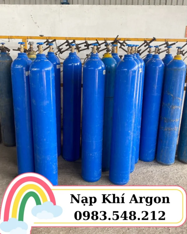 nạp khí Argon