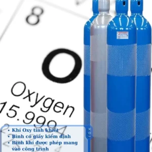 Bình Khí Oxy 40L-Bình Mới 100% 12 Oxy