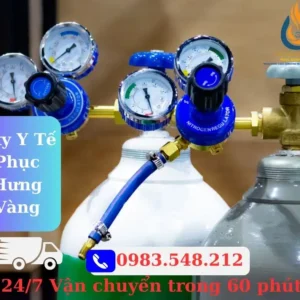 Bình Khí Oxy Y Tế 40L- 6M3 Khí Oxy-Bình Mới 100% 13 Vận Chuyển Khí Oxy Y Tế