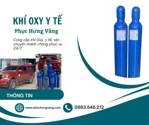 Vân Chuyển Nhanh Oxy Y Tế Khi Cong Nghiep Phuc Hung Vang Vân Chuyển Nhanh Oxy Y Tế