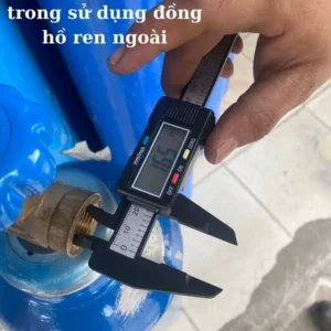 Khí Argon: Bình 10 Lít Loại Mini Chuyên Công Trình 9 Ren Bình Khí Argon