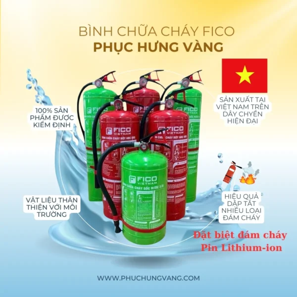 Bình chữa cháy gốc nước 9 LÍT FC 109 WB