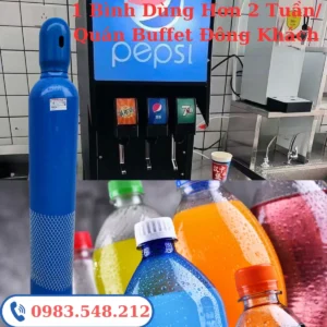 Gas(CO2) SODA Nước Ngọt Tươi