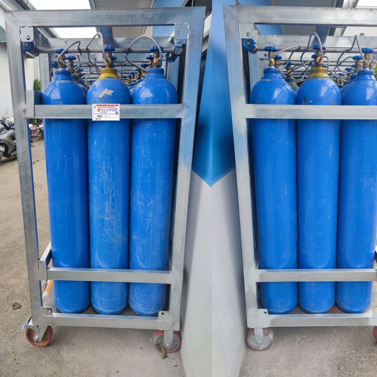 Kiện khí Nitơ công nghiệp