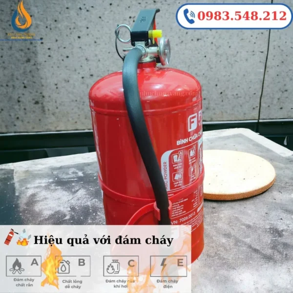 Bình Chữa Cháy Bột ABC 4kg