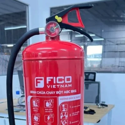 Bình Chữa Cháy Bột ABC 8Kg FICO FC-108-ABC Chính Hãng