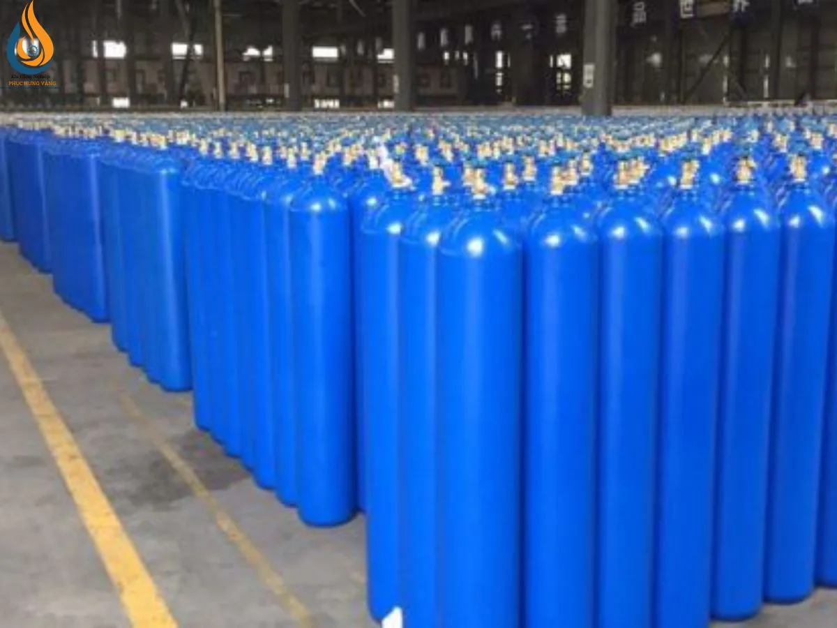 Kho bình khí Nitơ lớn