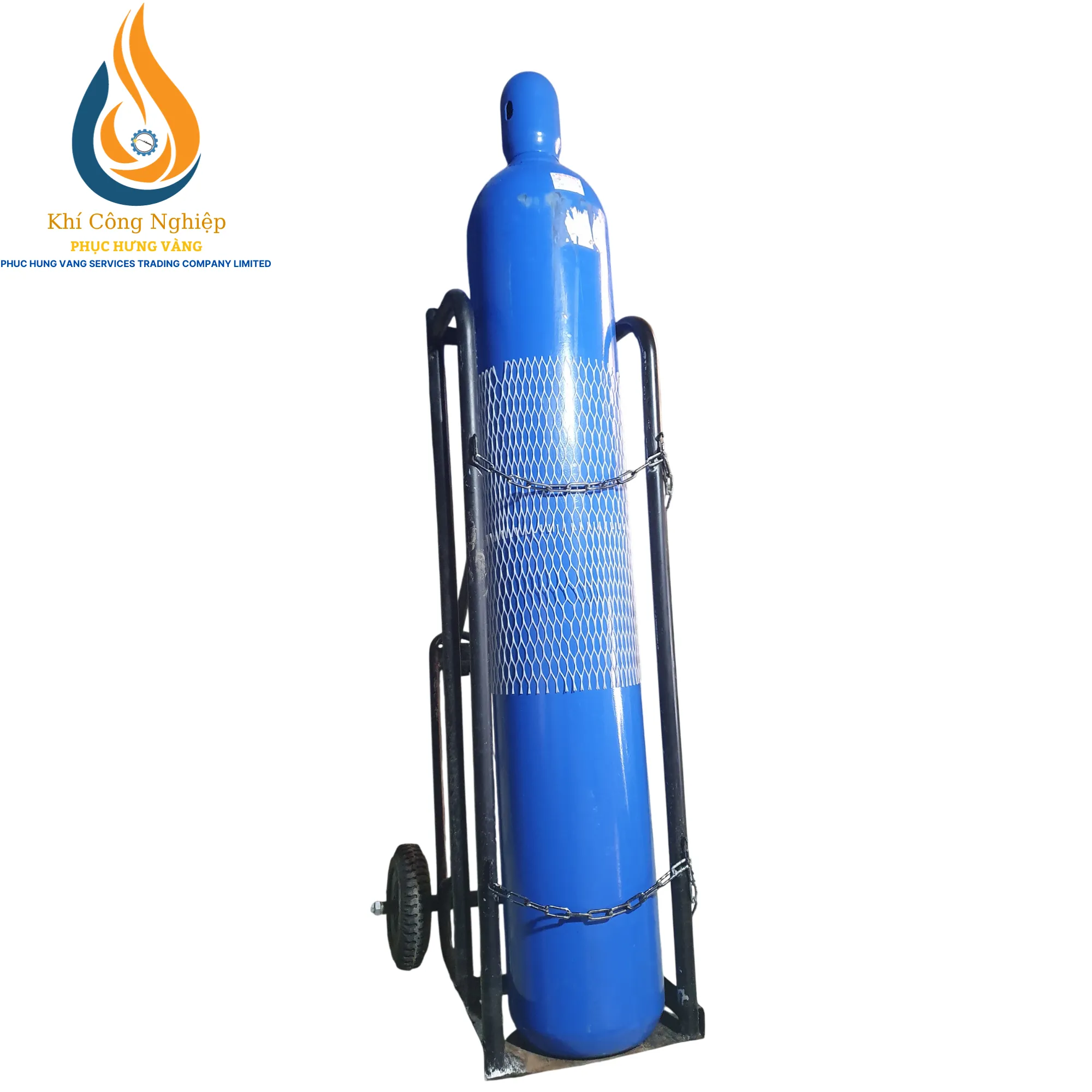 Xe Đẩy Bình Khí Đơn Tải Trọng 100kg 3 Xe