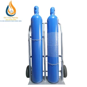 Xe Đẩy Bình Khí Đôi Tải Trọng 200kg 5 Xe Đẩy Bình Khí Đôi 200kg (Tải Trọng 200kg)